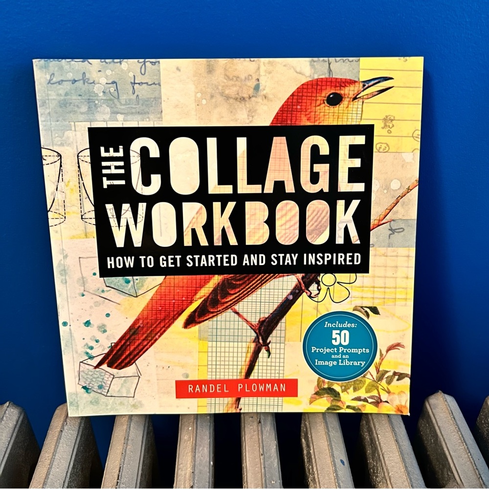 Gently used collage workbook.